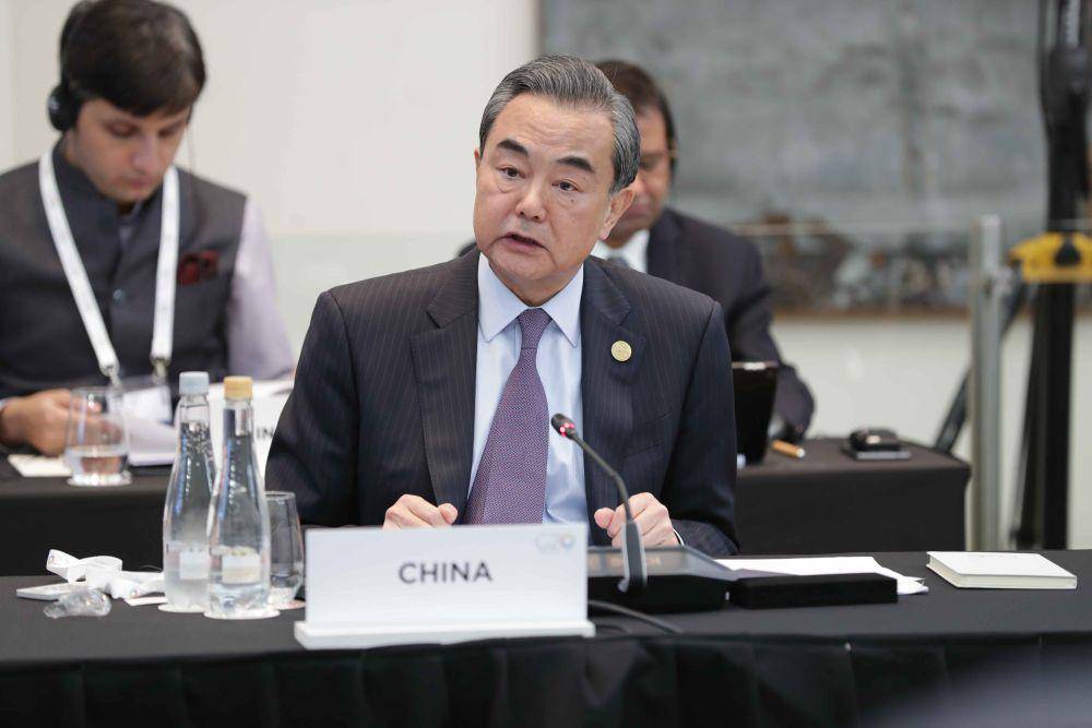 Menteri luar negeri China, Wang Yi. (G20 Argentina, CC BY 2.0, via Wikimedia Commons)