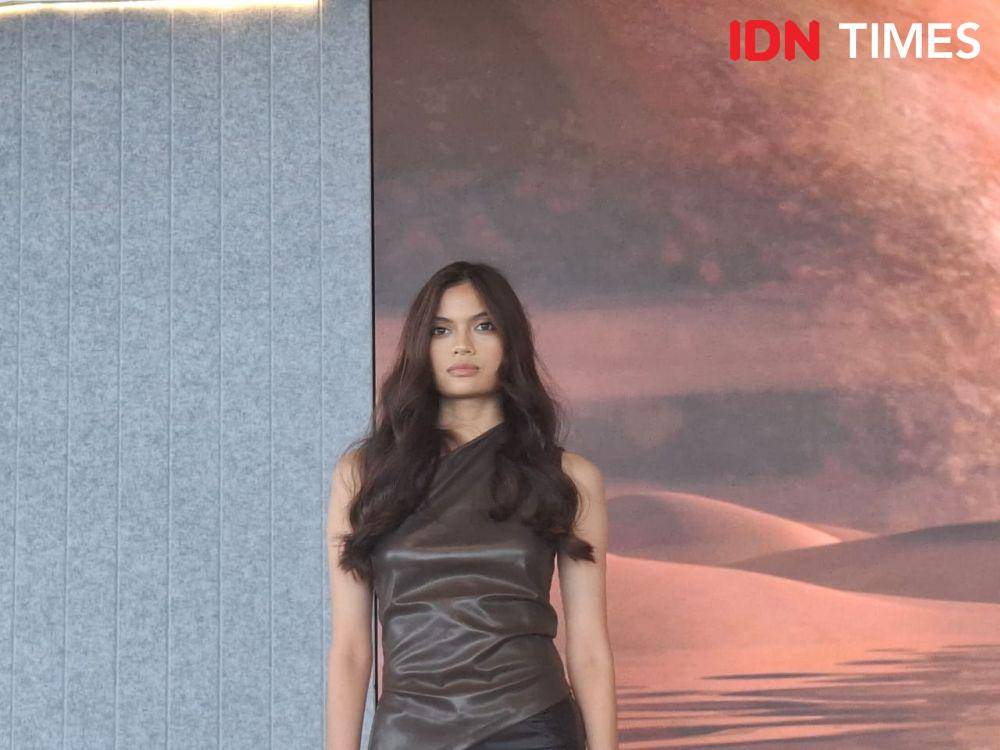 peluncuran Timeless Brown Collection di kantor L'Oreal Indonesia, Jakarta, Selatan, Kamis (6/3/2025)). (IDN Times/Adyaning Raras))