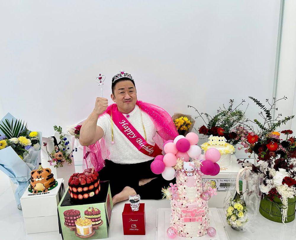 potret ulang tahun Ma Dong Seok (instagram.com/donlee)