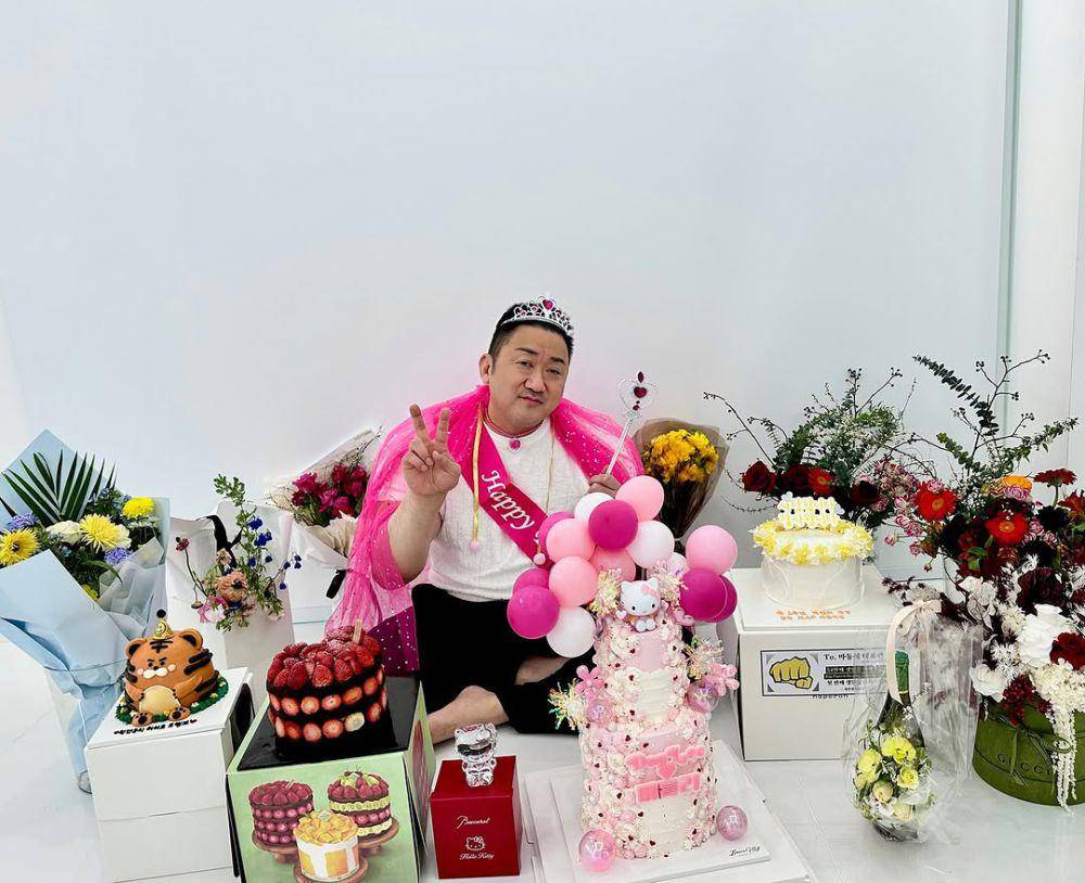 potret ulang tahun Ma Dong Seok (instagram.com/donlee)