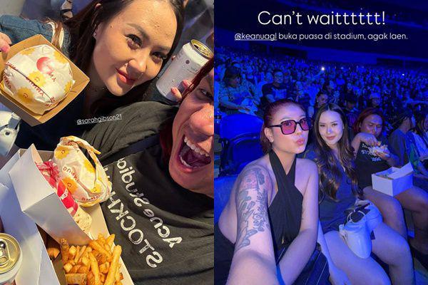 Keanu Agl Nonton Konser Billie Eilish di Australia Sambil Buka Puasa