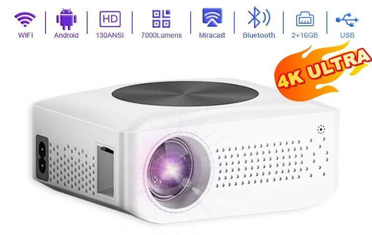 Uphome Proyektor Android 9.0 (shopee.co.id/UPHOME Official Shop)