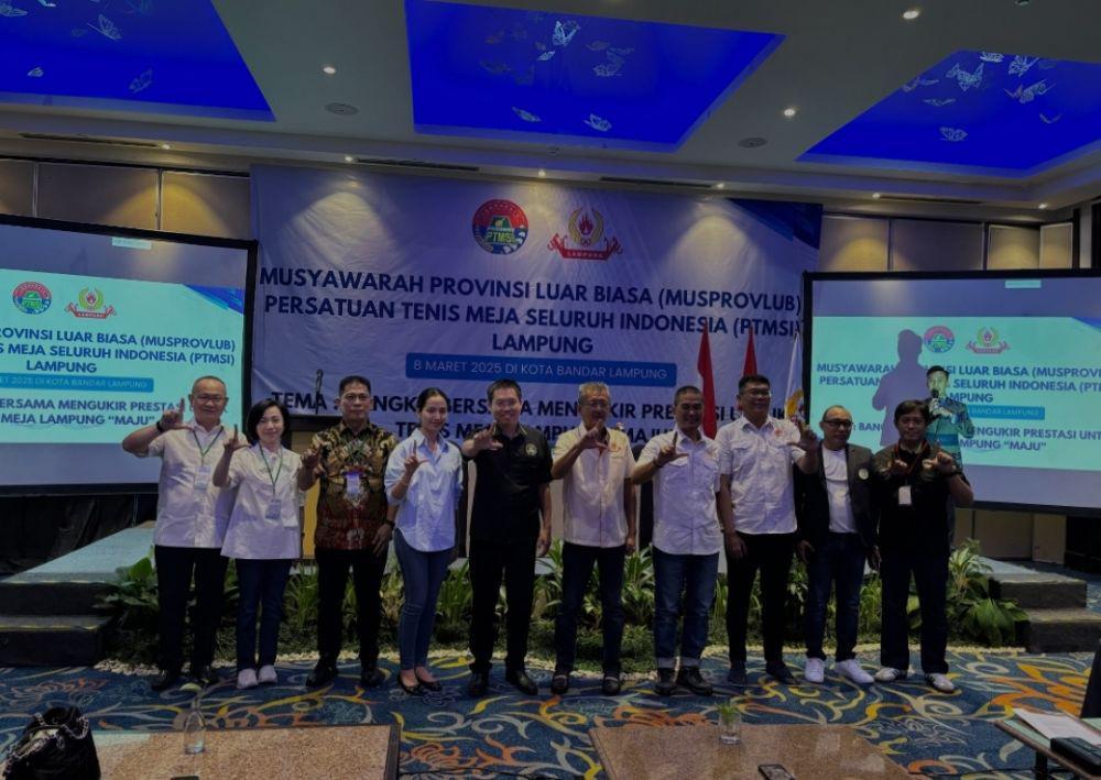 Sosok Juwita Hasan Perempuan Pertama Pimpin PTMSI Lampung 2025-2029