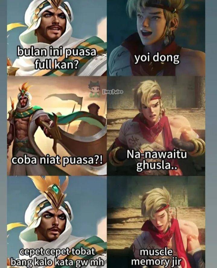 momen mandi wajib (instagram.com/javanese.shitposting.meme)