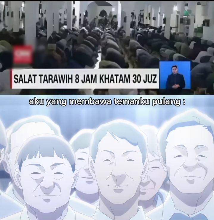 meme imam Tarawih (instagram.com/gamaluhijrah_)
