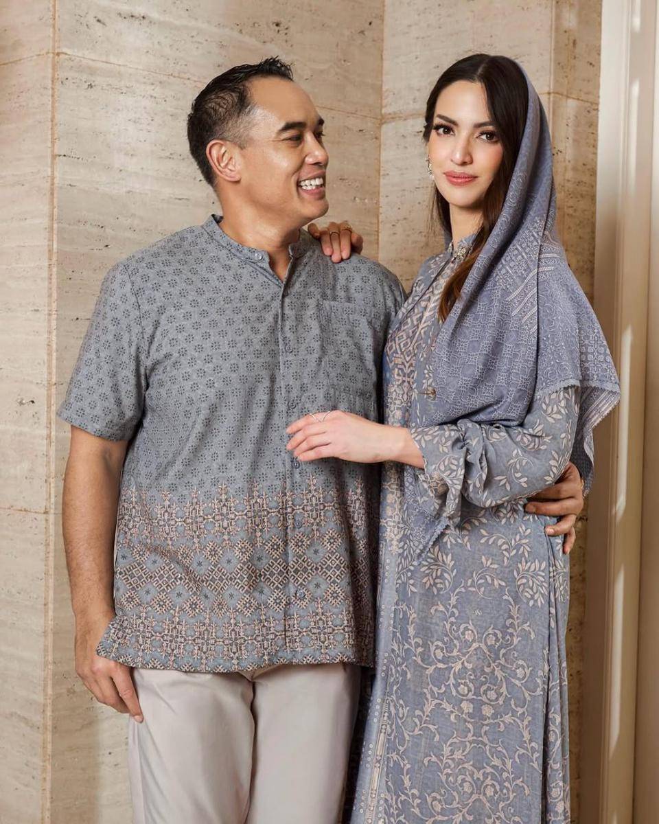 potret momen photoshoot edisi Lebaran 2025 keluarga Nia Ramadhani dan Ardi Bakrie (instagram.com/geulis.id)