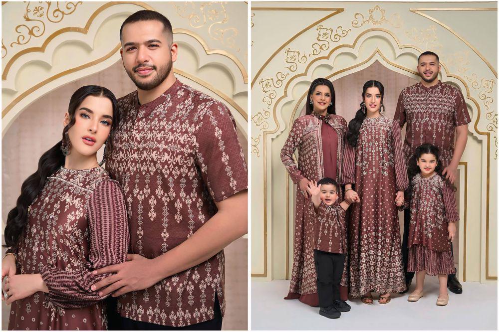 8 Potret Hangat Photoshoot Keluarga Tasya Farasya Berbusana Lebaran