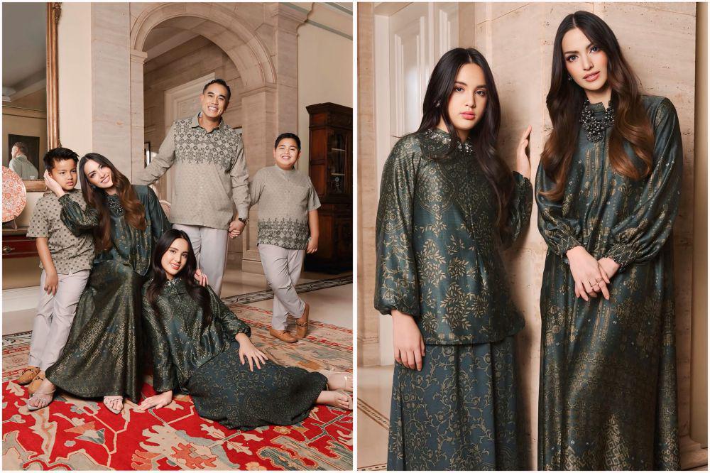 8 Photoshoot Edisi Lebaran Keluarga Nia Ramadhani, Mikha Curi Atensi!