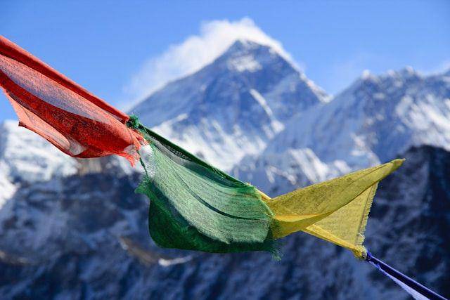 Potret salah satu zona di Gunung Everest (unsplash.com/custodiancontent)