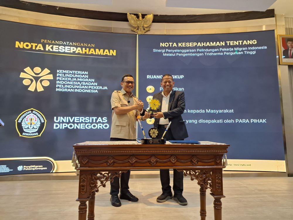 Kementerian P2MI Gandeng Undip Tingkatkan Kualitas Pekerja Migran