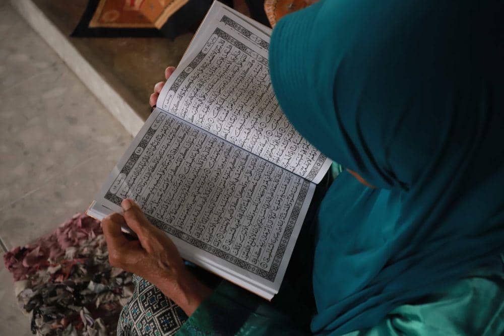 Aktivitas pondok ramadan lansia di Blitar. IDN Times/ istimewa