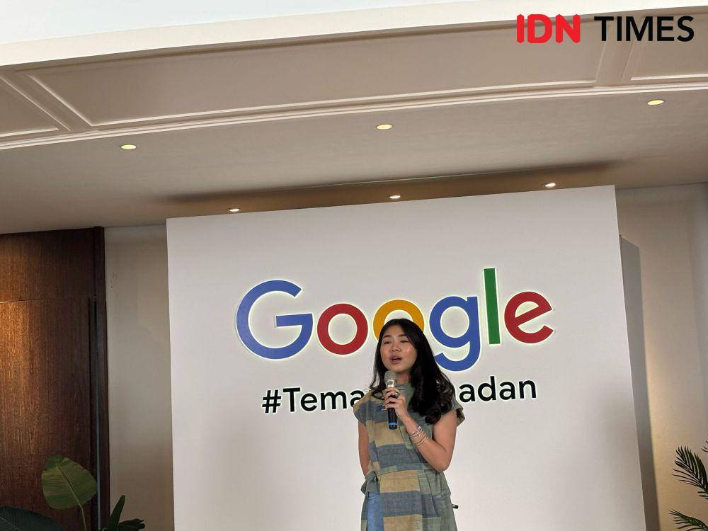 Communication Manager Google Indonesia, Feliciana Wienathan dalam press conference Google #TemanRamadan (IDN Times/Rifki Wuda)