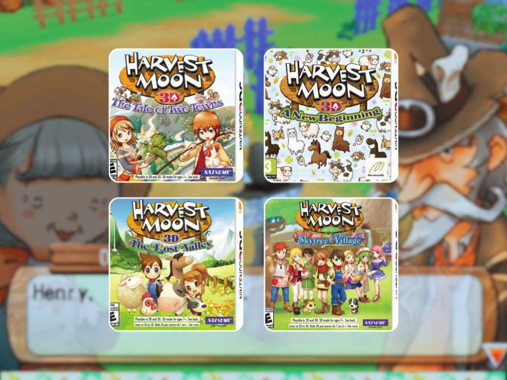 4 Game Harvest Moon di Nintendo 3DS