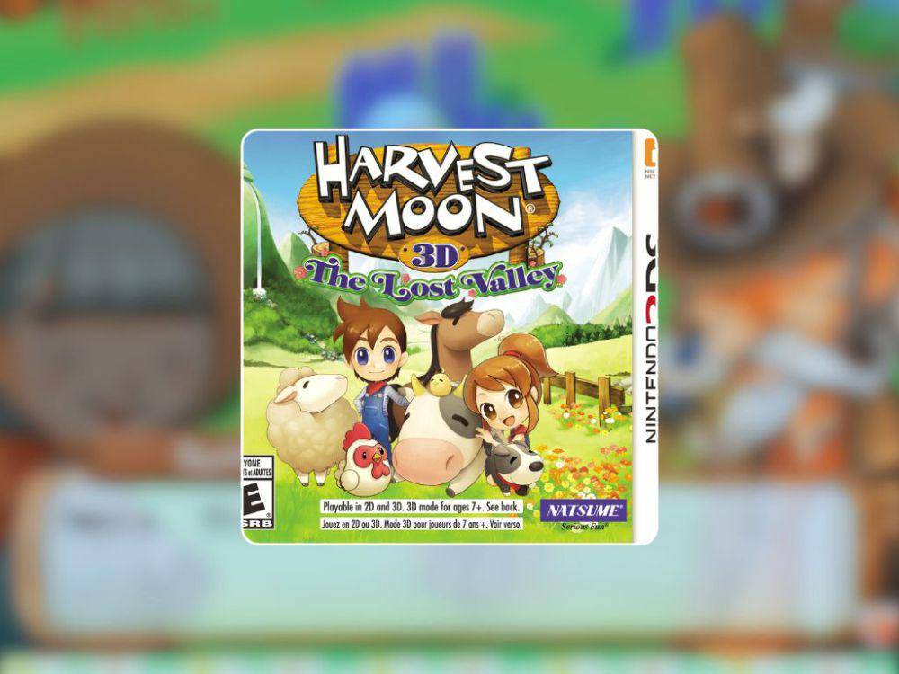 kover Harvest Moon 3D: The Lost Valley (dok. Natsume/Harvest Moon 3D: The Lost Valley)