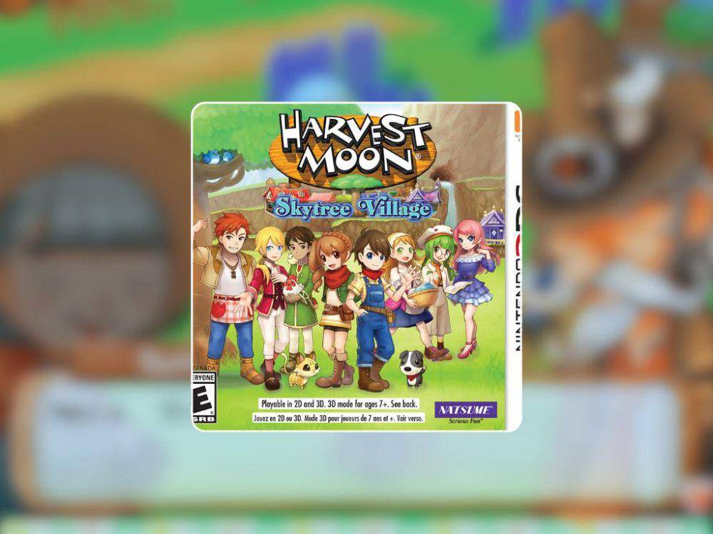 kover Harvest Moon: Skytree Village (dok. Natsume/Harvest Moon: Skytree Village)