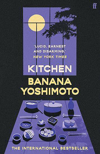 ilustrasi sampul buku Kitchen (amazon.in)