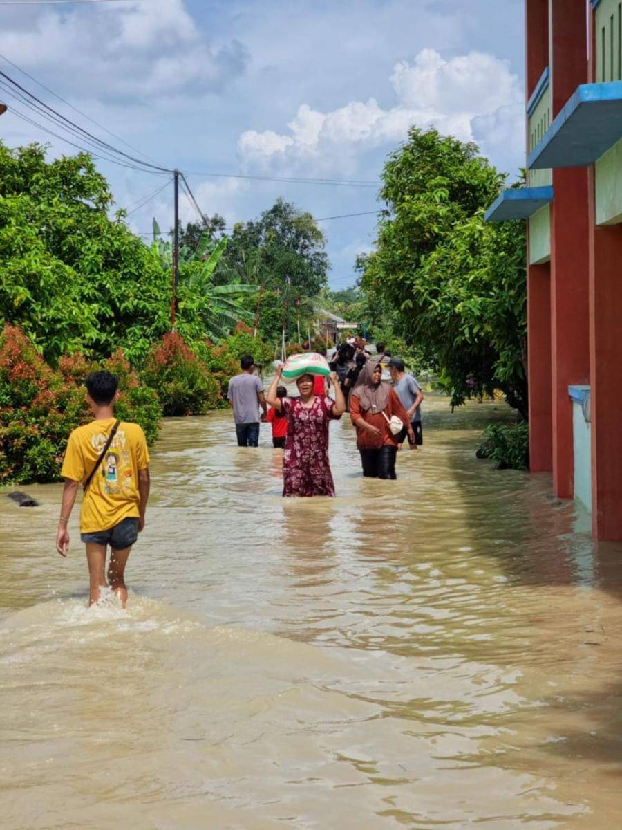 Banjir di Kabupaten Grobogan, Jawa Tengah. (Dok Pemprov Jateng)