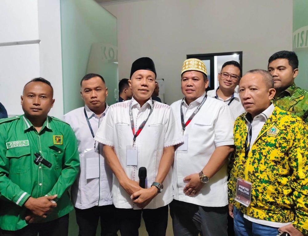 Gantikan Aries Sandi, Supriyanto-Suriansyah Resmi Daftar PSU Pesawaran