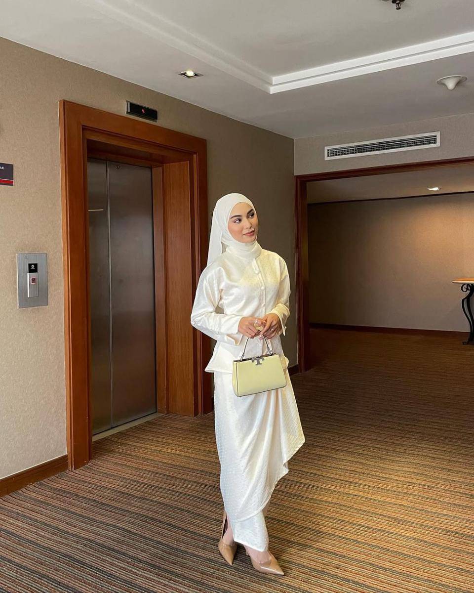 potret ide dress hijab buat bukber ala Sharifah Rose (instagram.com/sharifahrose_)
