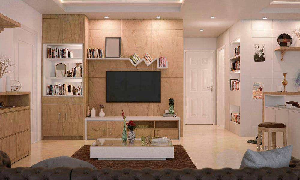 desain interior dengan accent lighting (unsplash.com/nuddle)