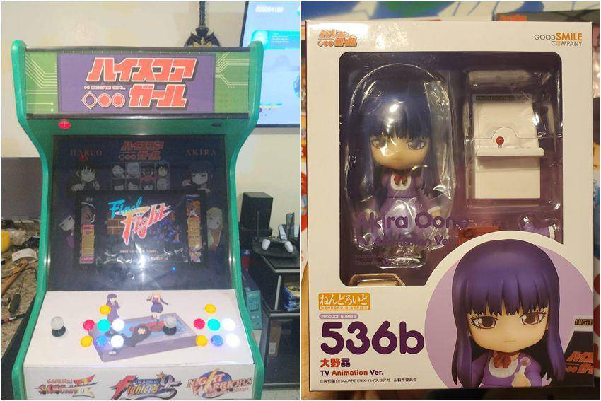 kolase potret koleksi Hi Score Girl (reddit.com/user/FoodMentalAlchemist | reddit.com/user/kentrippyjr)