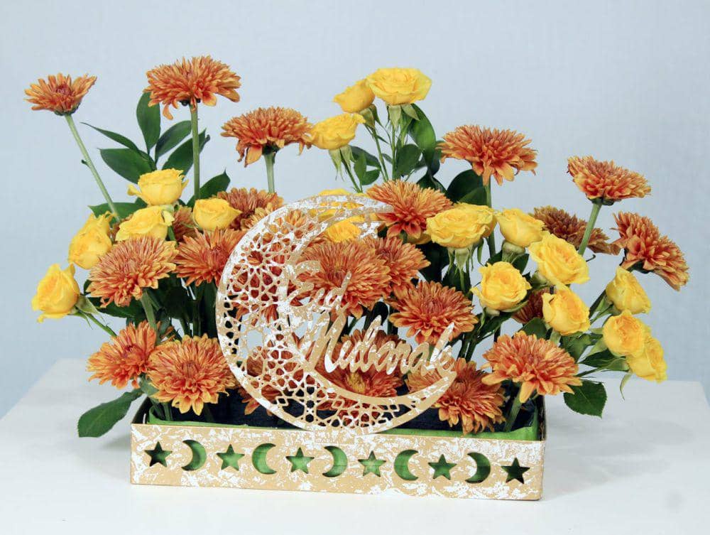 Ilustrasi dekorasi bunga lebaran (pexel.com/Rehman Yousaf)