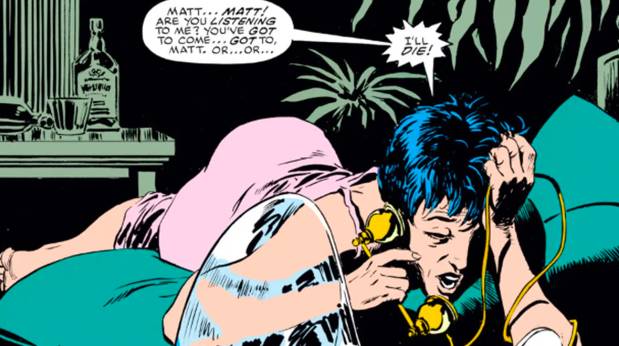 kesehatan fisik dan mental Heather Glenn menurun (dok. Marvel)