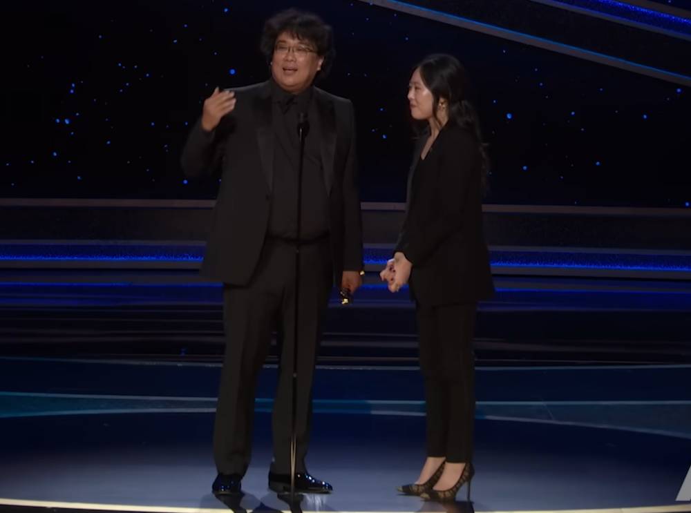 Bong Joon Ho (dok. Oscars/Bong Joon Ho wins Best Director)