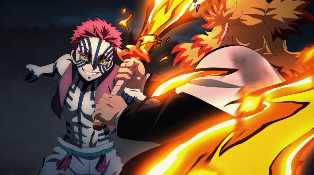 cuplikan anime Demon Slayer: Kimetsu no Yaiba – The Movie: Mugen Train (dok. Ufotable/Demon Slayer: Kimetsu no Yaiba – The Movie: Mugen Train)