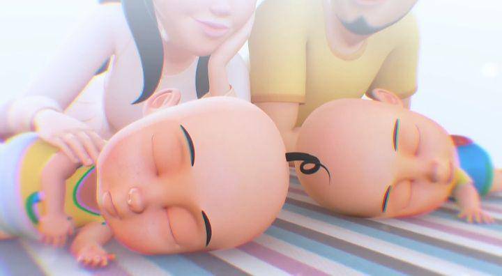 cuplikan Upin & Ipin episode Kenangan Terindah Mak dan Abah (youtube.com/Les' Copaque Production)