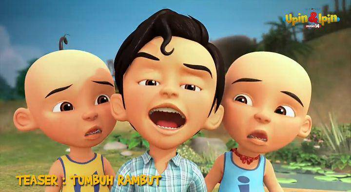 teaser Upin & Ipin episode Tumbuh Rambut (youtube.com/Les' Copaque Production)