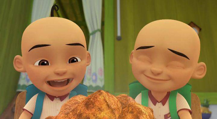 cuplikan Upin & Ipin episode Minyak Sawit (youtube.com/Les' Copaque Production)