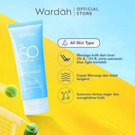 perbedaan Sunscreen Wardah SPF 50 Biru dan Orange (wardahbeauty.com)