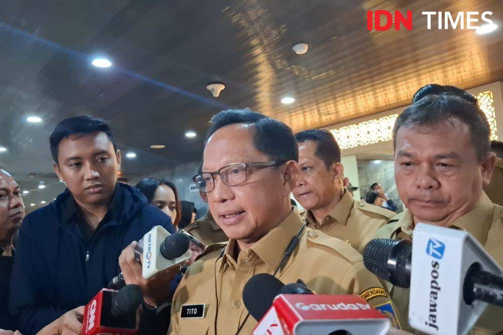 Mendagri Tito Karnavian imbau tak ada lagi PSU kedua.  (IDN Times/Amir Faisol)