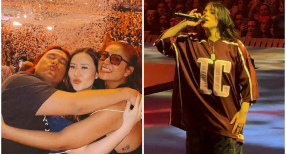 8 Potret Awkarin Nonton Konser Billie Eilish di Australia, Nangis!