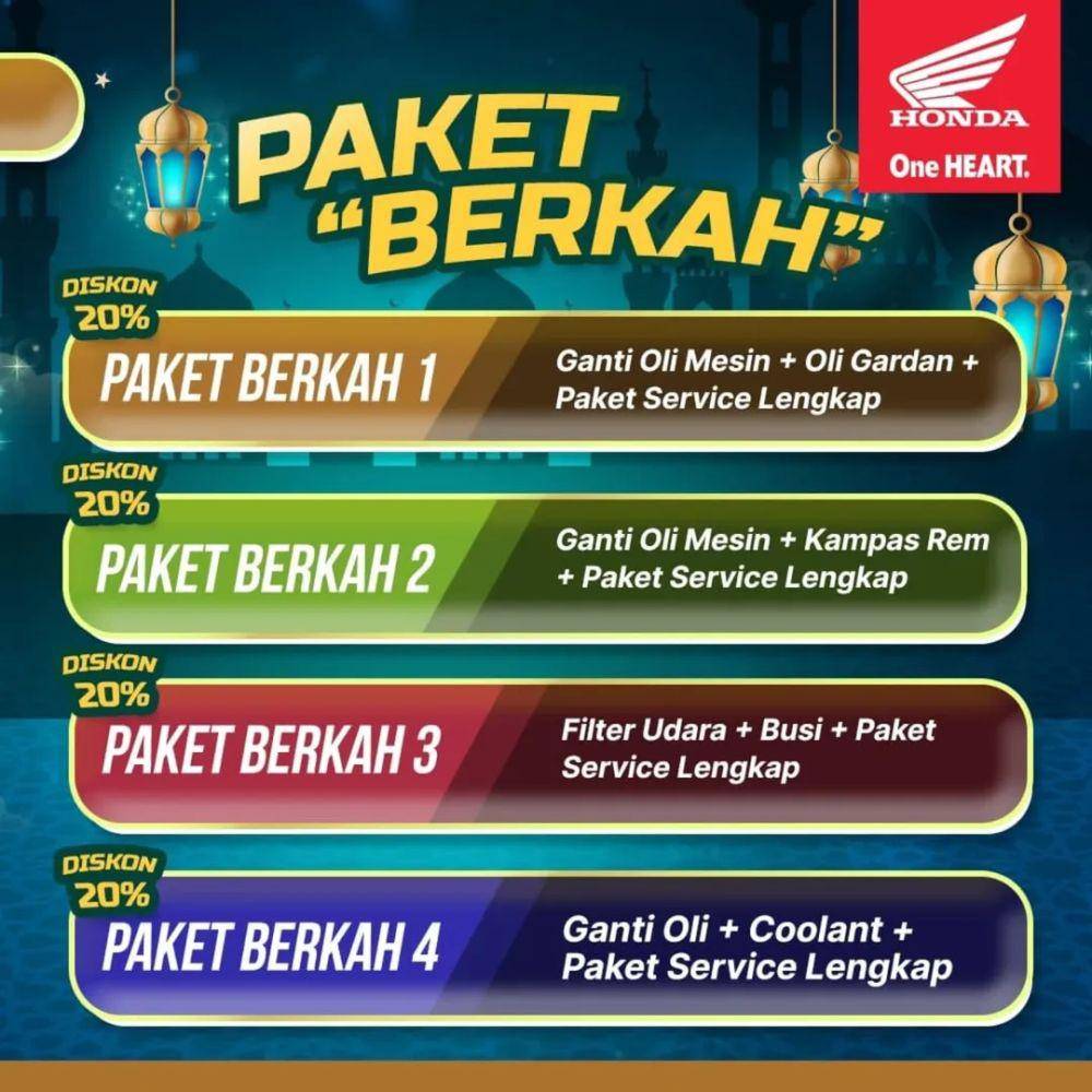 ilustrasi daftar servis motor (instagram.com/ziranghonda_pati)