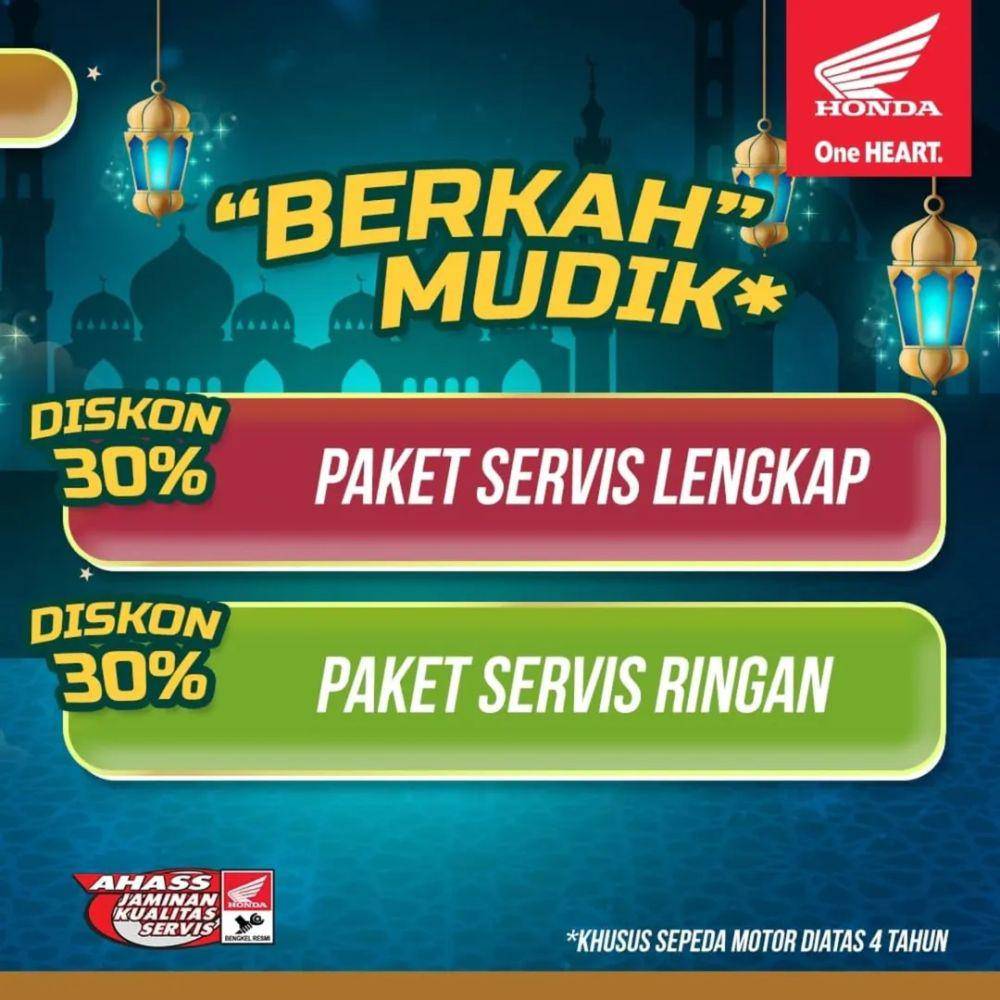 ilustrasi daftar servis motor (instagram.com/ziranghonda_pati)