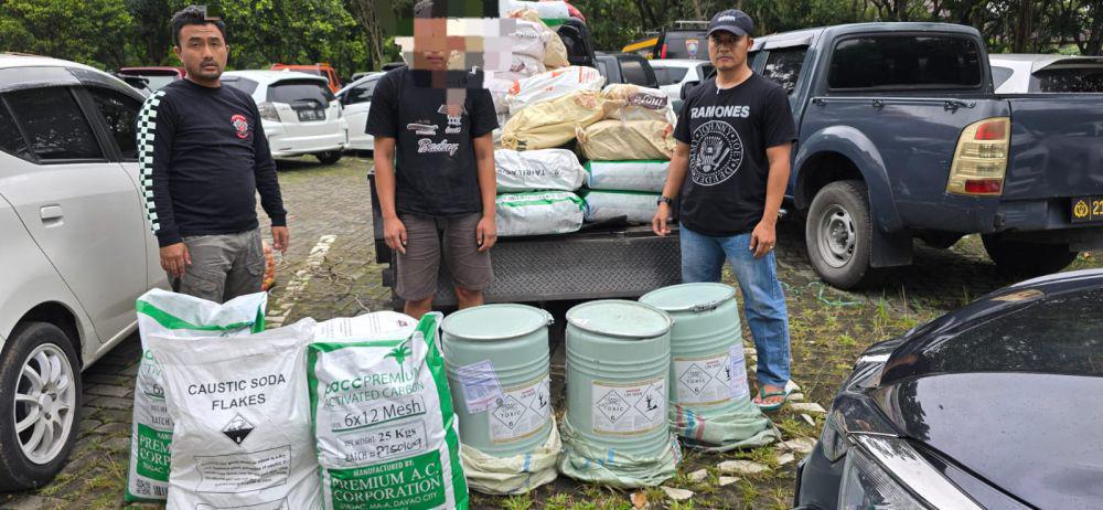 Pemasok Sianida ke Penambang Emas Lebak Ditangkap