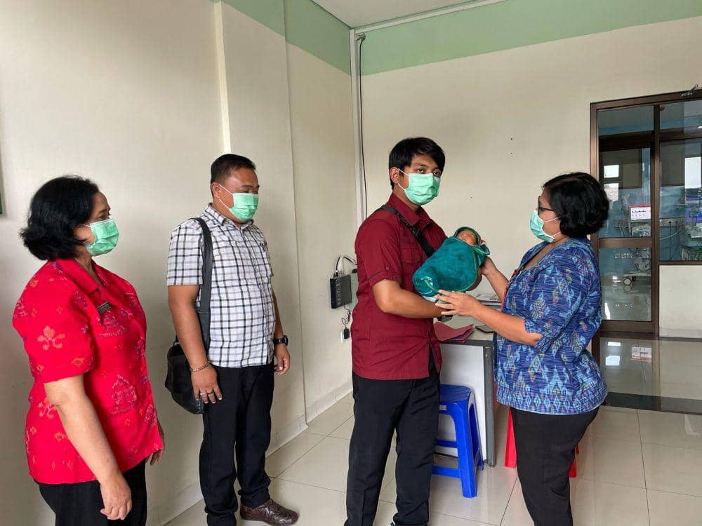 Dua Bayi yang Dibuang di Tabanan Diserahkan ke Dinsos