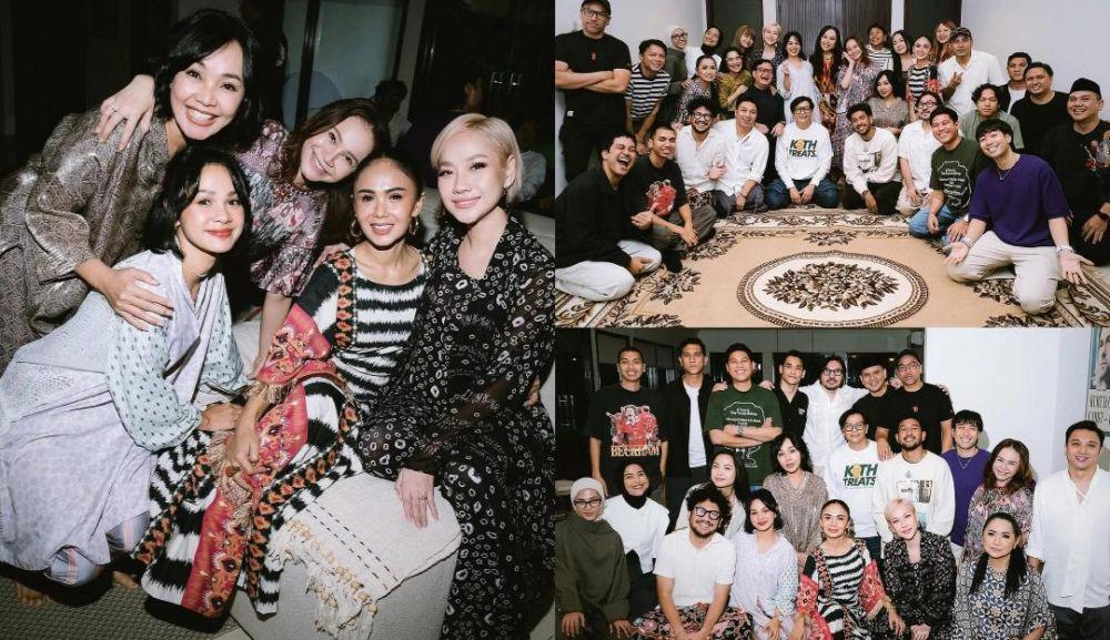 7 Potret Buka Puasa Bersama BCL dengan Para Penyanyi, Ramai!