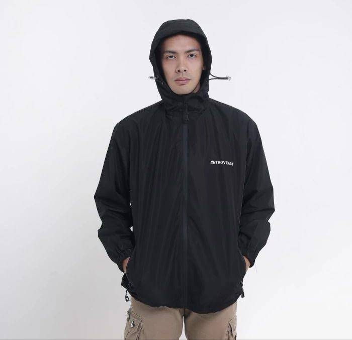 Troveast Alaska Series Jacket Full Black (tokopedia.com/Troveast Official Store)
