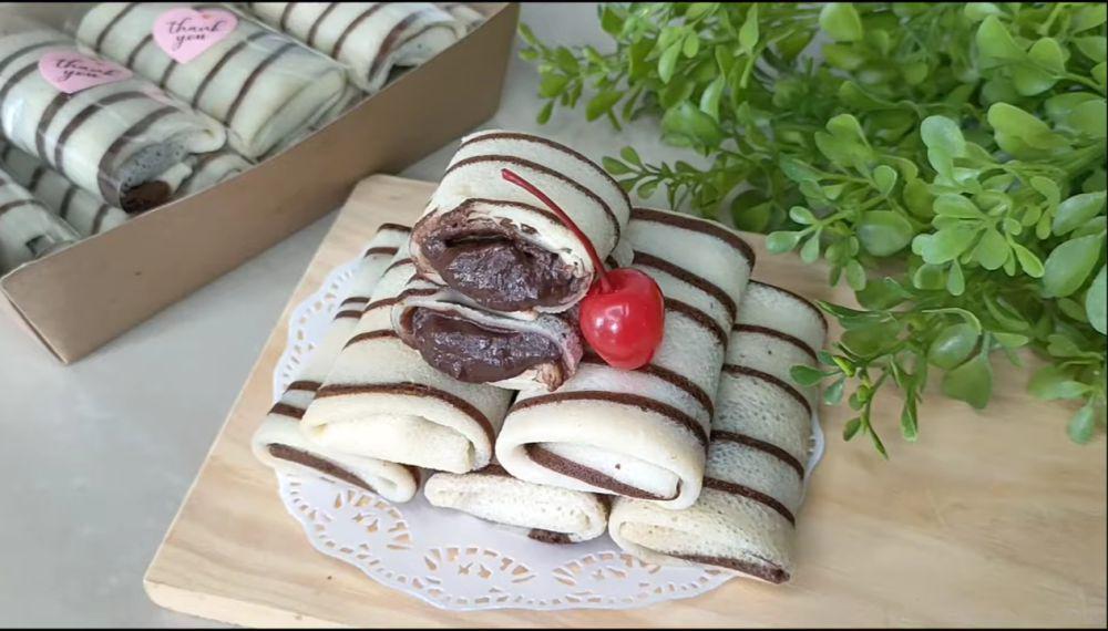 Resep Dadar Gulung Isi Vla Cokelat yang Mantul buat Buka Puasa