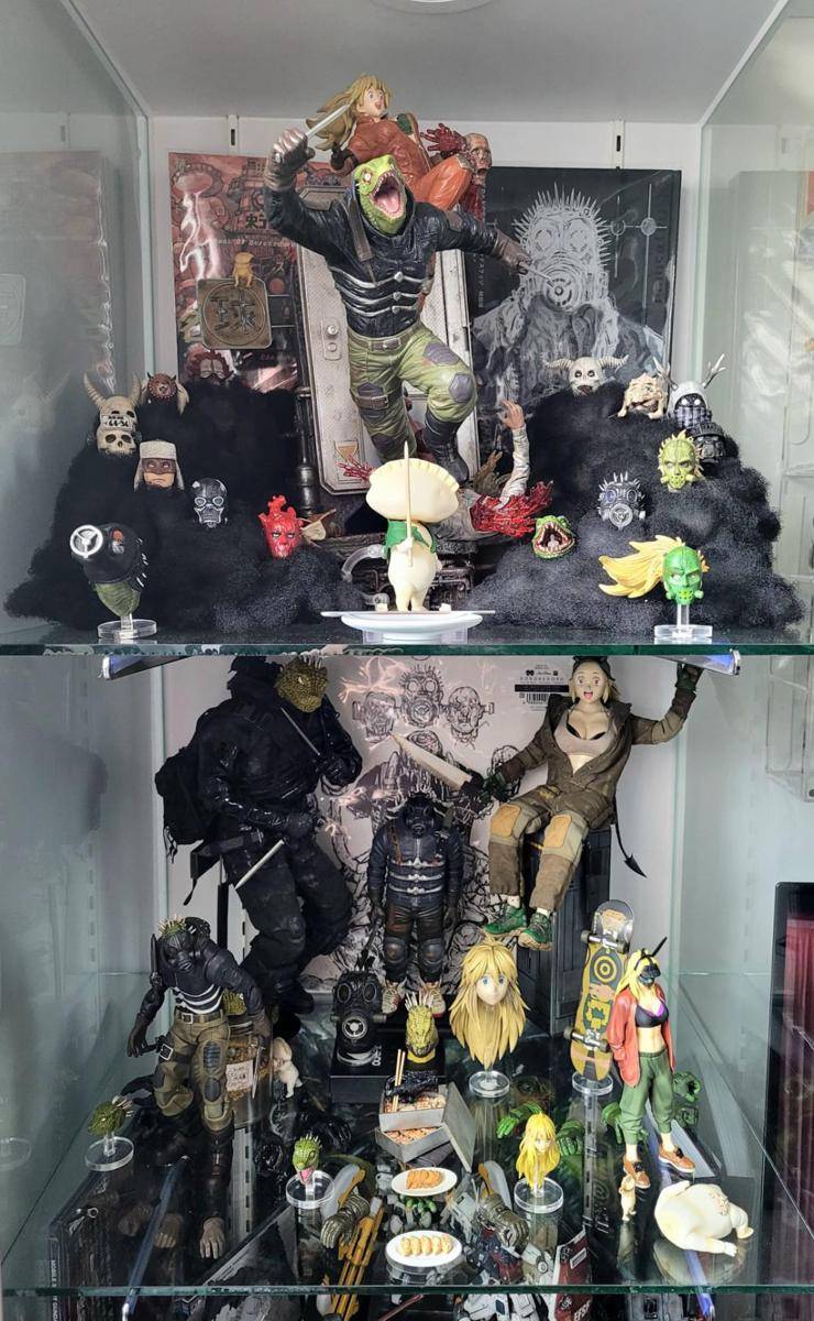 potret koleksi Dorohedoro (reddit.com/user/Sea-Cranberry-25)