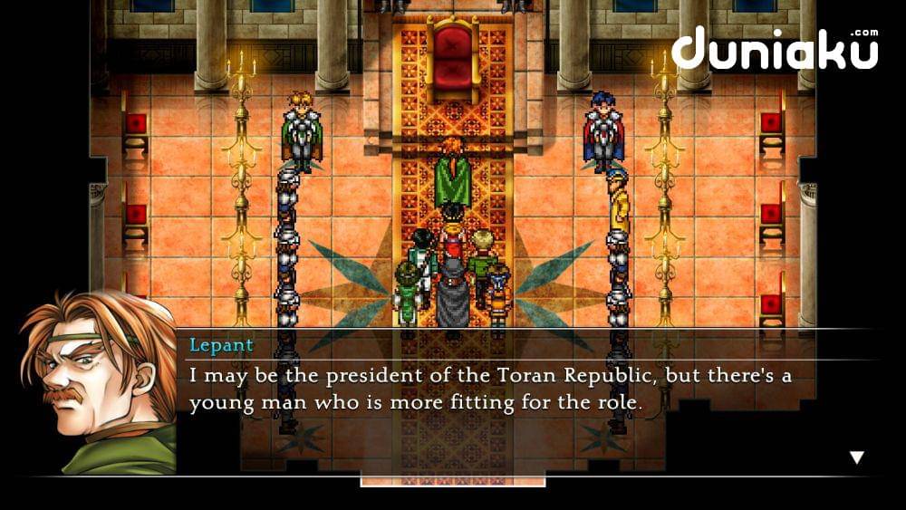 Screenshot Suikoden 2 dari Suikoden I & II HD Remaster, diambil Aditya Daniel. (Duniaku.com/Aditya Daniel, Dok. Konami/Suikoden I & II HD Remaster)