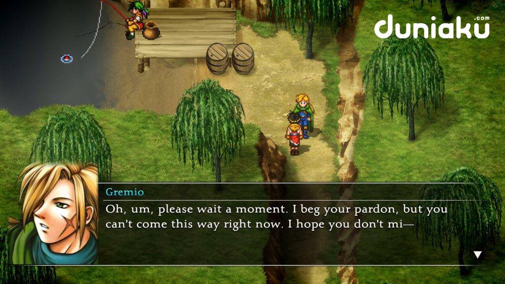 Screenshot Suikoden 2 dari Suikoden I & II HD Remaster, diambil Aditya Daniel. (Duniaku.com/Aditya Daniel, Dok. Konami/Suikoden I & II HD Remaster)
