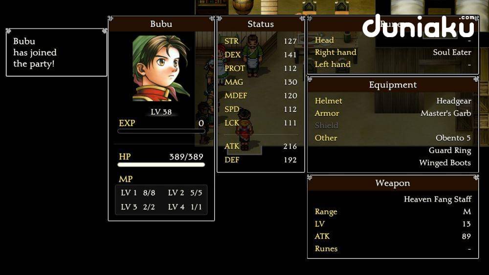 Screenshot Suikoden 2 dari Suikoden I & II HD Remaster, diambil Aditya Daniel. (Duniaku.com/Aditya Daniel, Dok. Konami/Suikoden I & II HD Remaster)