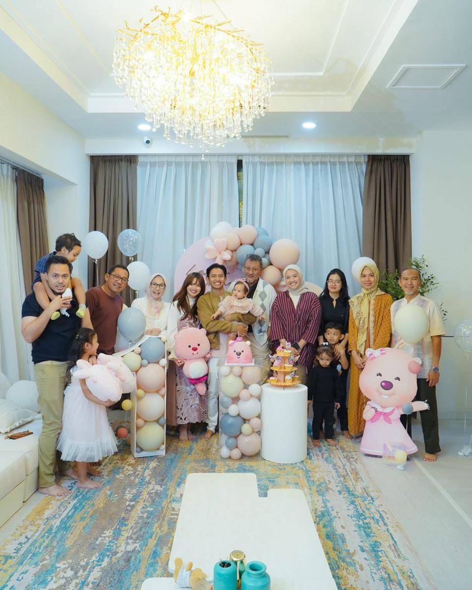ulang tahun putri Belva Devara (Instagram.com/sabrinaanggraini)