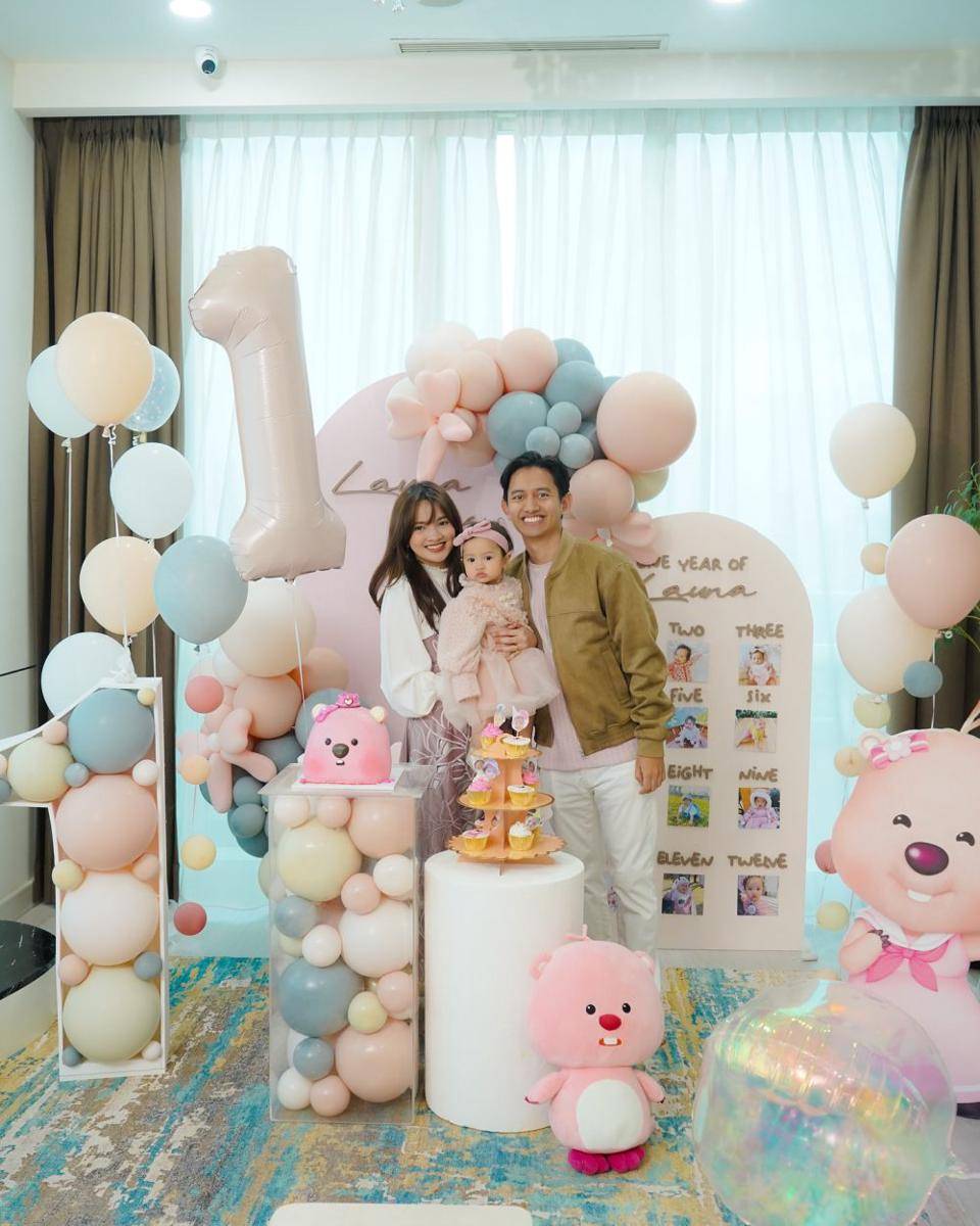 ulang tahun putri Belva Devara (Instagram.com/sabrinaanggraini)