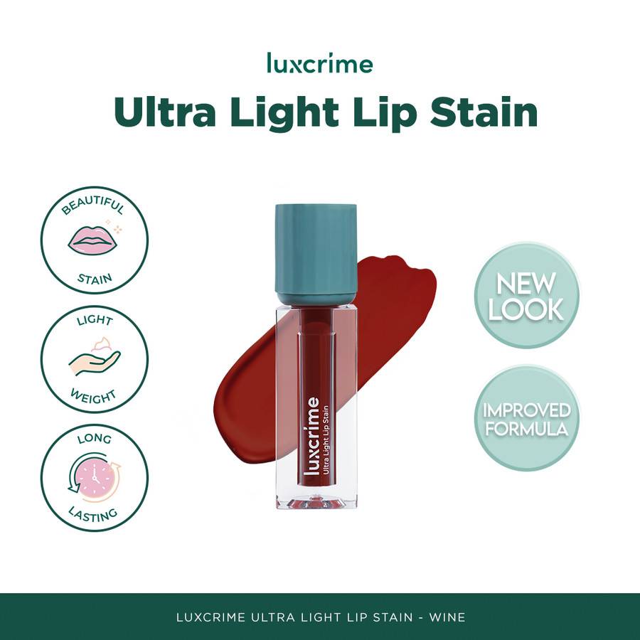 Luxcrime Ultra Light Lip Stain (tokopedia.com/luxcrime)