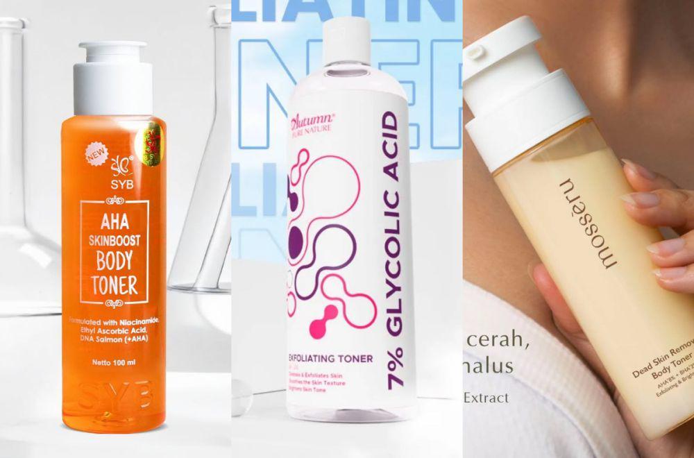 6 Rekomendasi Body Toner Eksfoliasi untuk Perempuan, Mencerahkan!
